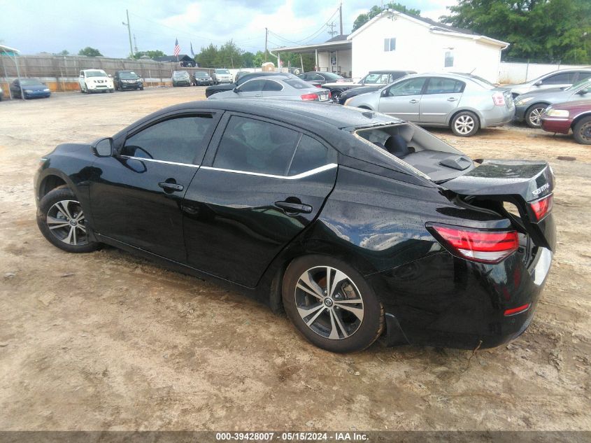 2020 Nissan Sentra Sv Xtronic Cvt VIN: 3N1AB8CV9LY231867 Lot: 39428007