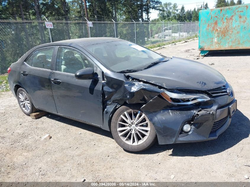 2015 Toyota Corolla Le Plus VIN: 5YFBURHEXFP189126 Lot: 39428008