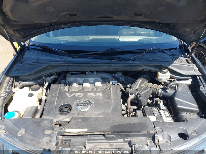 2005 Nissan Murano Sl/Se/S VIN: JN8AZ08T05W329704 Lot: 39428013