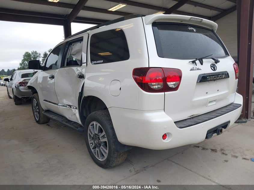 2021 Toyota Sequoia Limited/Night Shade VIN: 5TDHY5B11MS186097 Lot: 39428016