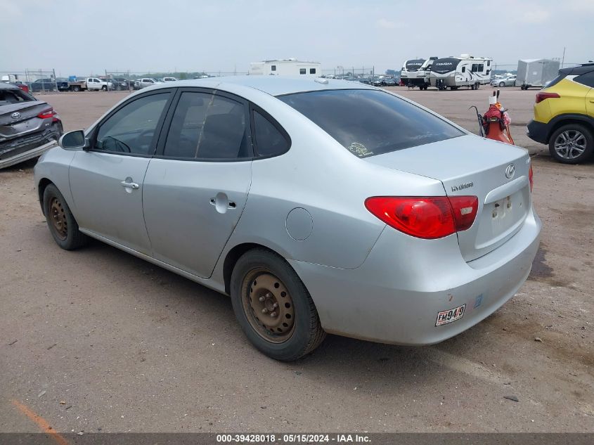 2009 Hyundai Elantra Gls VIN: KMHDU46DX9U595691 Lot: 39428018