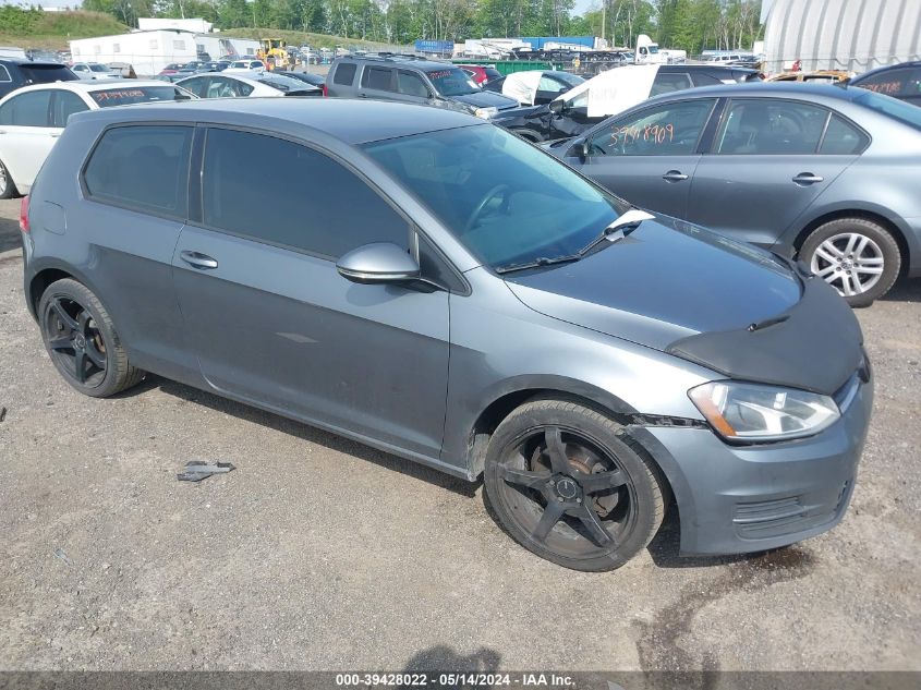 2015 VOLKSWAGEN GOLF LAUNCH EDITION 2-DOOR - 3VW817AU8FM020686