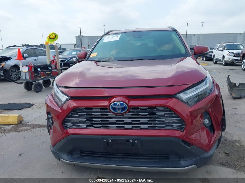 2022 Toyota Rav4 Limited Hybrid VIN: JTMD6RFV3ND066050 Lot: 39428024