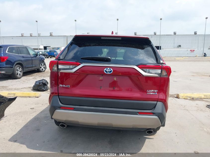 2022 Toyota Rav4 Limited Hybrid VIN: JTMD6RFV3ND066050 Lot: 39428024