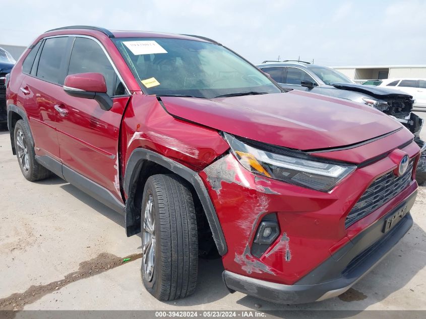 2022 Toyota Rav4 Limited Hybrid VIN: JTMD6RFV3ND066050 Lot: 39428024