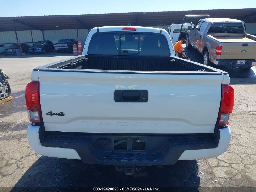 2022 Toyota Tacoma Sr V6 VIN: 3TYSZ5AN9NT081000 Lot: 39428028