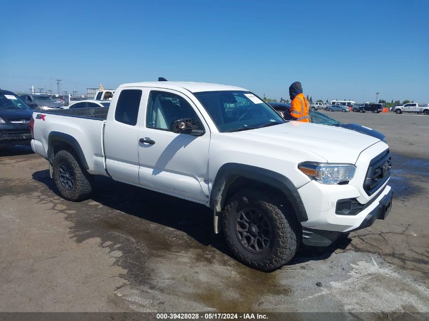 2022 Toyota Tacoma Sr V6 VIN: 3TYSZ5AN9NT081000 Lot: 39428028