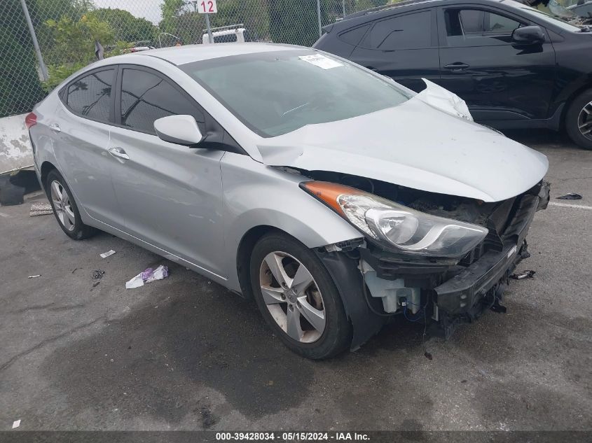 2013 Hyundai Elantra Gls VIN: 5NPDH4AE8DH440908 Lot: 39428034