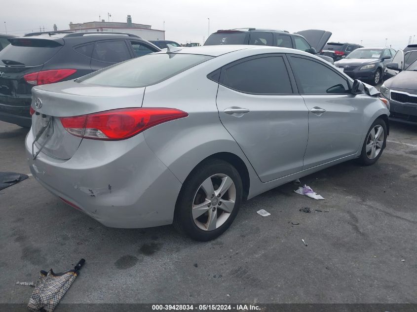 2013 Hyundai Elantra Gls VIN: 5NPDH4AE8DH440908 Lot: 39428034