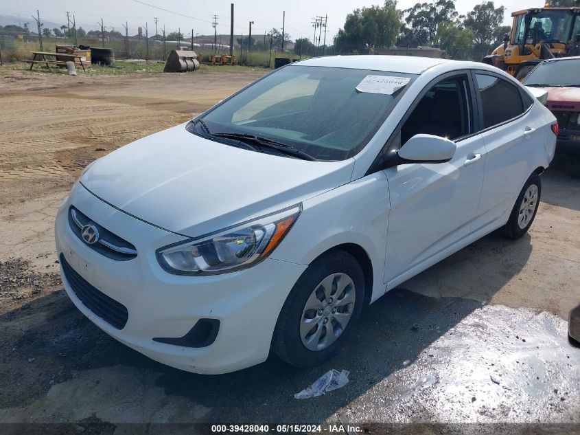 2017 Hyundai Accent Se VIN: KMHCT4AE8HU312671 Lot: 39428040