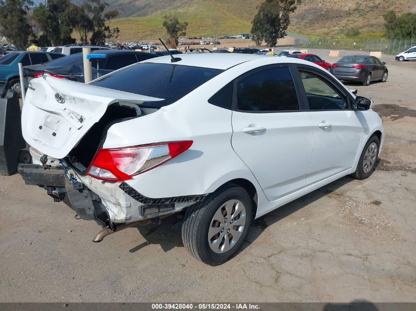 2017 Hyundai Accent Se VIN: KMHCT4AE8HU312671 Lot: 39428040