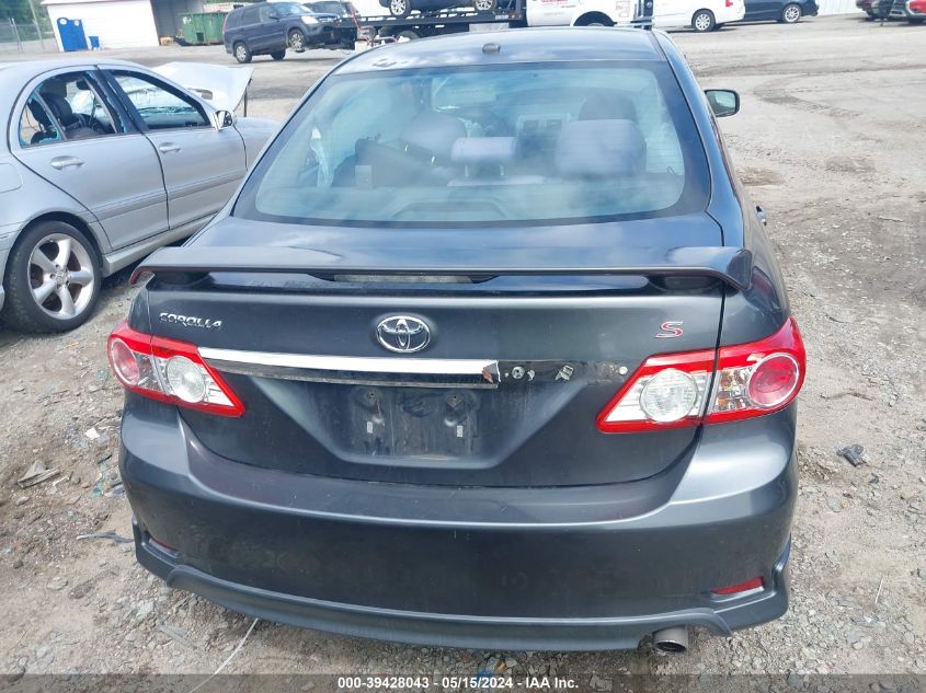 2011 Toyota Corolla S VIN: 2T1BU4EE8BC615221 Lot: 39428043