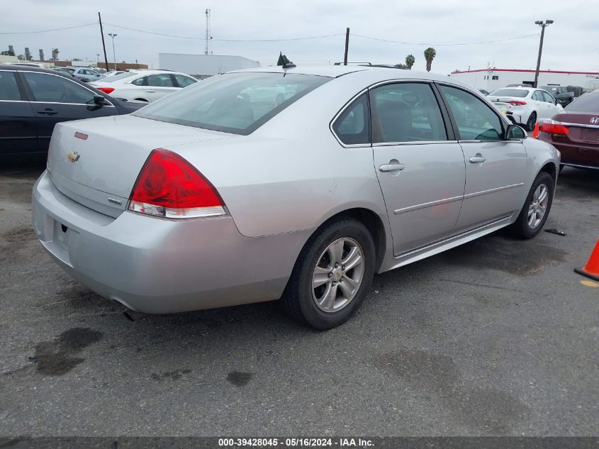 2015 Chevrolet Impala Limited Ls VIN: 2G1WA5E32F1157641 Lot: 39428045