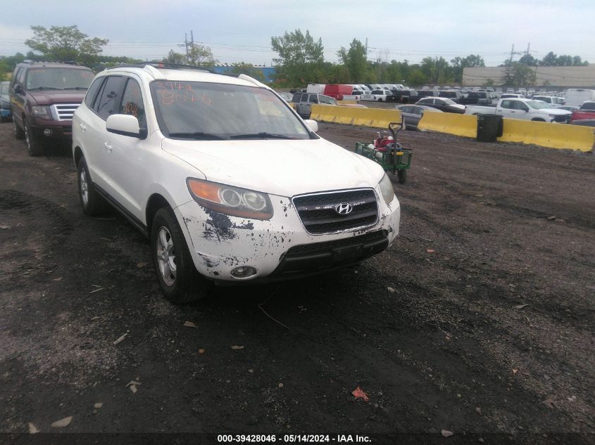 2007 Hyundai Santa Fe Gls VIN: 5NMSG13D67H055460 Lot: 39428046