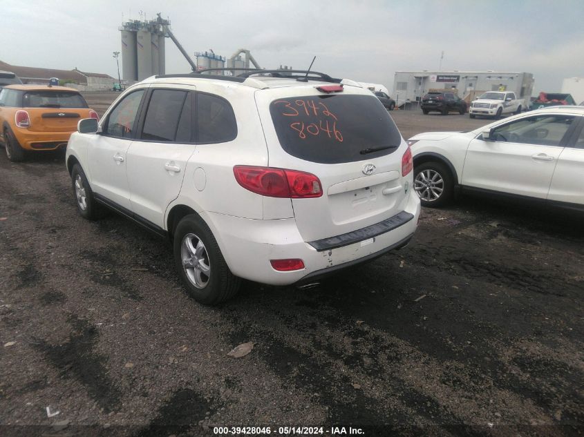 2007 Hyundai Santa Fe Gls VIN: 5NMSG13D67H055460 Lot: 39428046