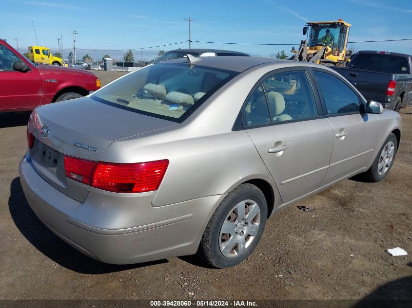 2010 Hyundai Sonata Gls VIN: 5NPET4AC4AH582931 Lot: 39428060