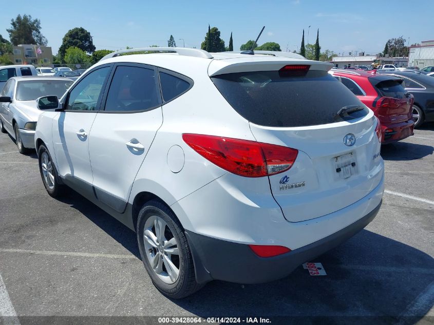 2013 Hyundai Tucson Gls/Limited VIN: KM8JU3ACXDU753614 Lot: 39428064