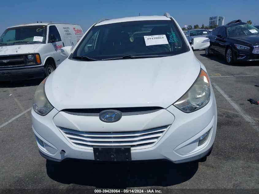 2013 Hyundai Tucson Gls/Limited VIN: KM8JU3ACXDU753614 Lot: 39428064