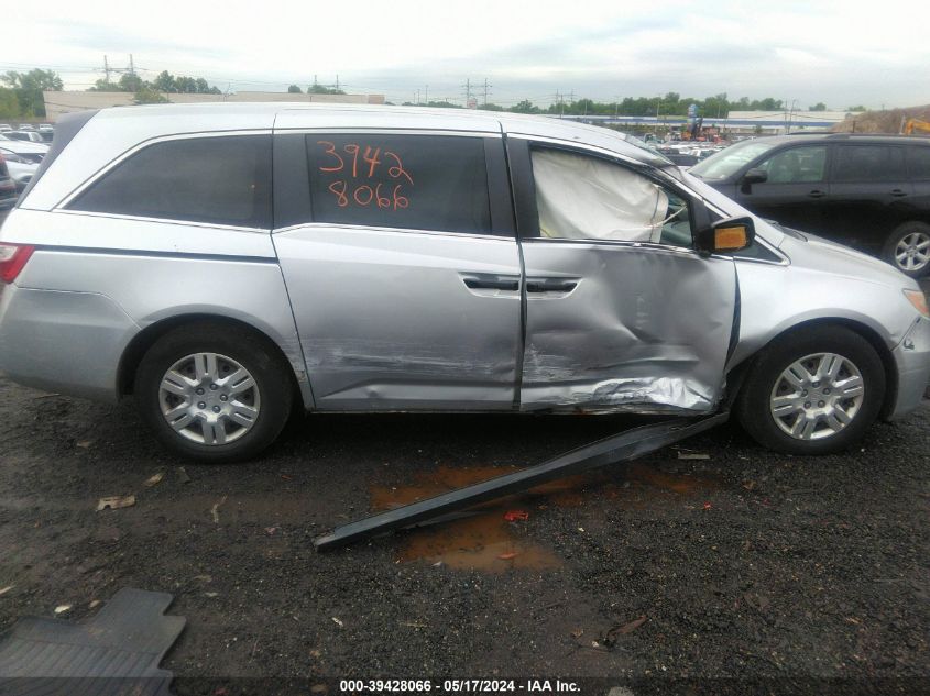 2012 Honda Odyssey Lx VIN: 5FNRL5H24CB127759 Lot: 39428066