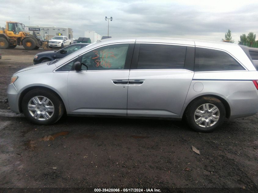 2012 Honda Odyssey Lx VIN: 5FNRL5H24CB127759 Lot: 39428066