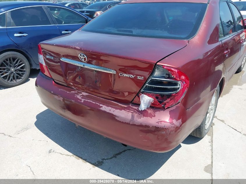 2004 Toyota Camry Xle VIN: 4T1BE32K84U357219 Lot: 39428070