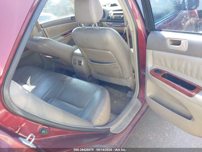 2004 Toyota Camry Xle VIN: 4T1BE32K84U357219 Lot: 39428070