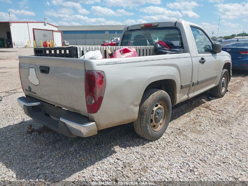 2007 Chevrolet Colorado Work Truck VIN: 1GCCS149778254371 Lot: 39428073