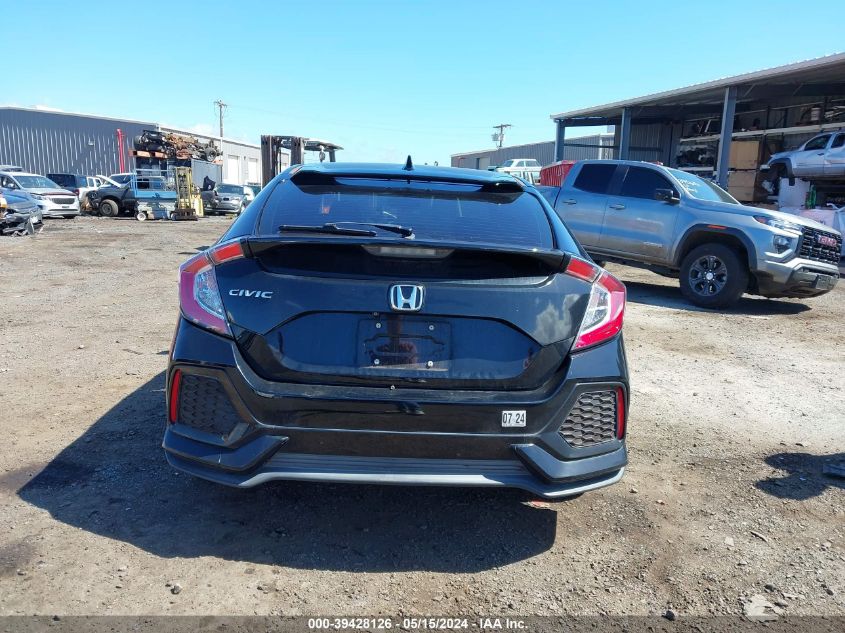 2018 Honda Civic Ex VIN: SHHFK7H58JU204866 Lot: 39428126