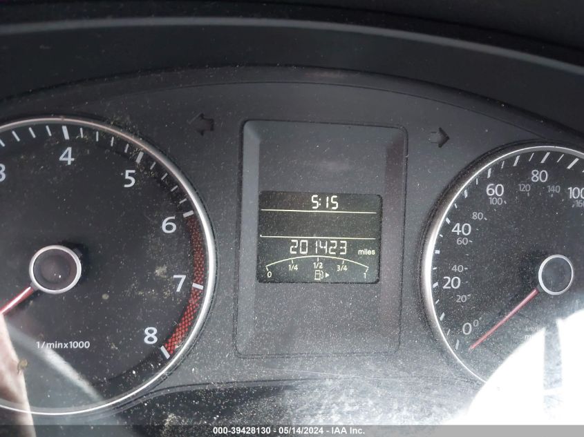 2012 Volkswagen Jetta 2.5L Se VIN: 3VWDX7AJ8CM351525 Lot: 39428130