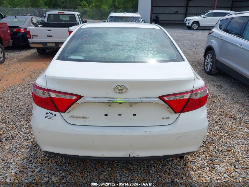 2015 Toyota Camry Le VIN: 4T4BF1FK3FR494234 Lot: 39428132