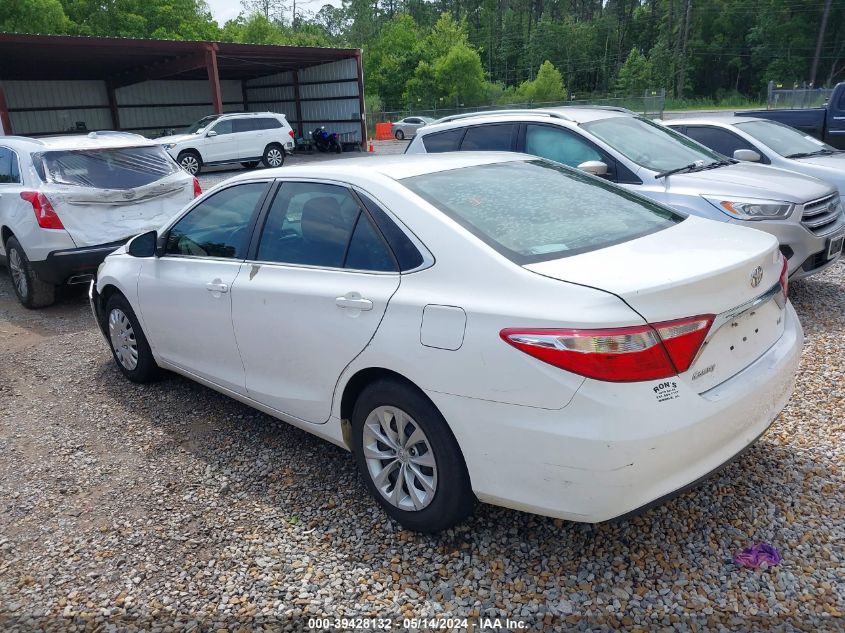 2015 Toyota Camry Le VIN: 4T4BF1FK3FR494234 Lot: 39428132