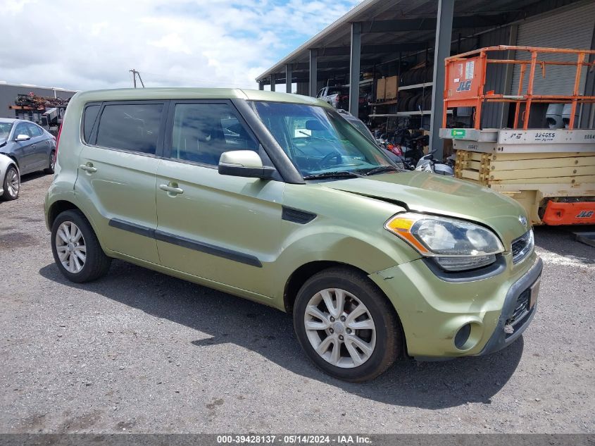 2012 Kia Soul + VIN: KNDJT2A62C7467989 Lot: 39428137