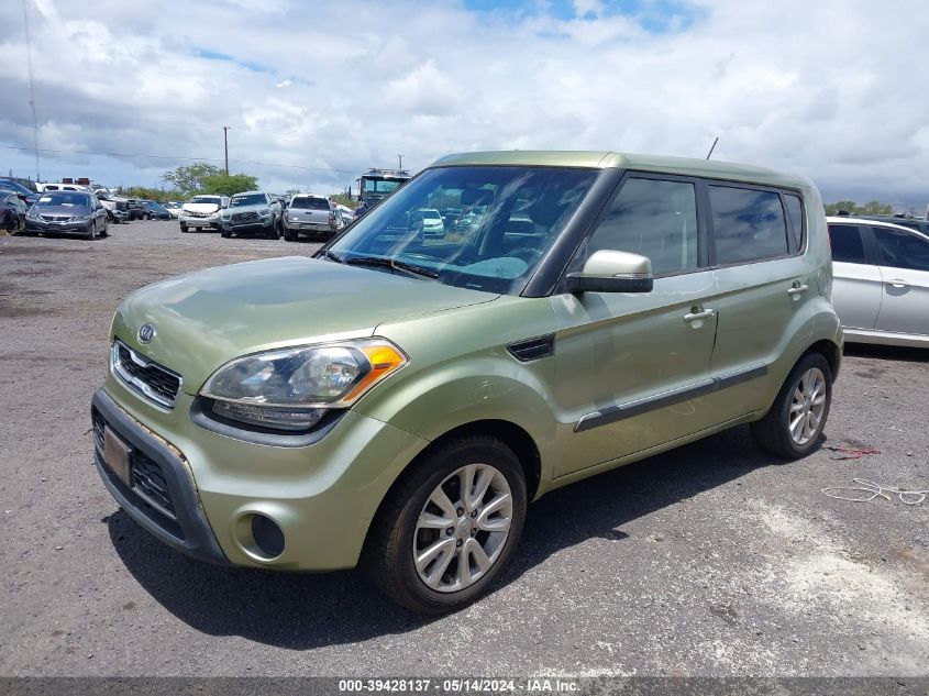 2012 Kia Soul + VIN: KNDJT2A62C7467989 Lot: 39428137