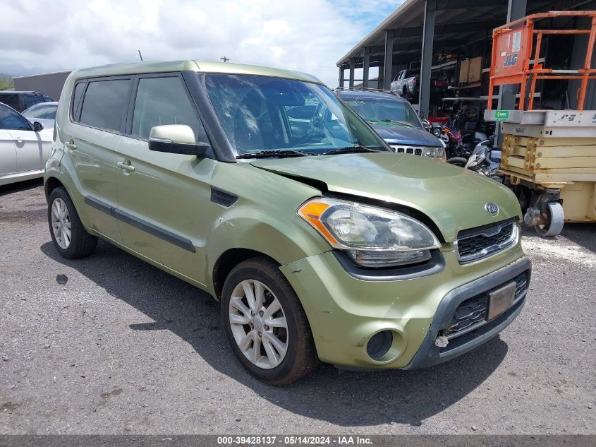 2012 Kia Soul + VIN: KNDJT2A62C7467989 Lot: 39428137