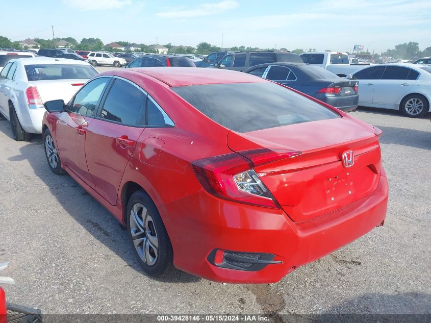 2016 Honda Civic Lx VIN: 2HGFC2F53GH549182 Lot: 39428146