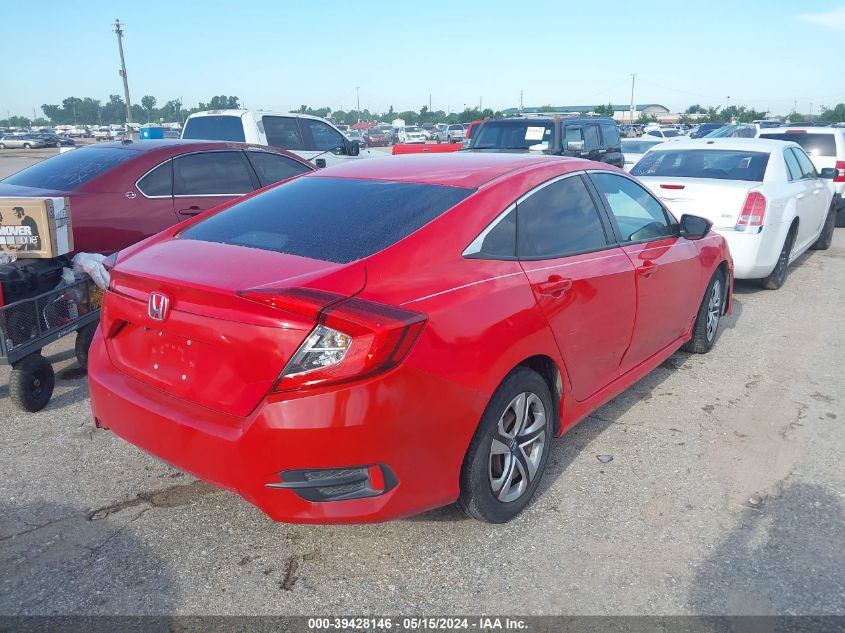 2016 Honda Civic Lx VIN: 2HGFC2F53GH549182 Lot: 39428146