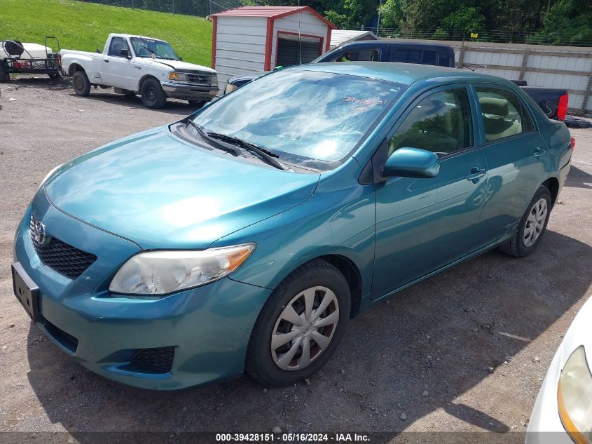 2009 Toyota Corolla Le VIN: JTDBL40E299081837 Lot: 39428151