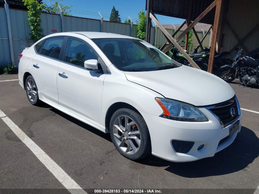 2013 Nissan Sentra Sr VIN: 3N1AB7AP7DL611156 Lot: 39428183