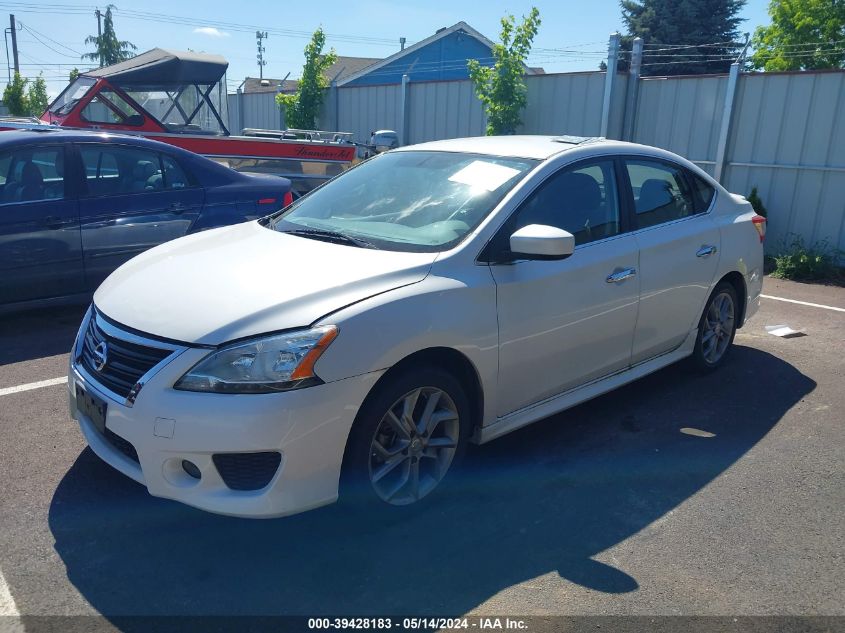 2013 Nissan Sentra Sr VIN: 3N1AB7AP7DL611156 Lot: 39428183