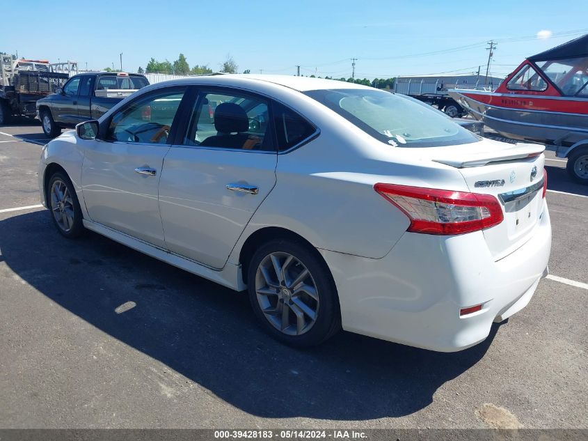 2013 Nissan Sentra Sr VIN: 3N1AB7AP7DL611156 Lot: 39428183