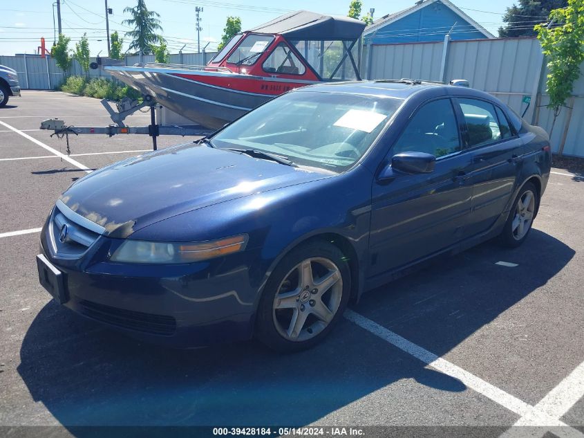 2005 Acura Tl VIN: 19UUA66205A021895 Lot: 39428184