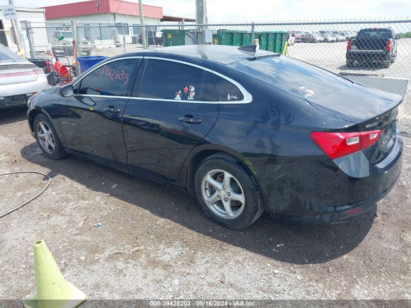 2017 Chevrolet Malibu 1Fl VIN: 1G1ZC5ST9HF262927 Lot: 39428203