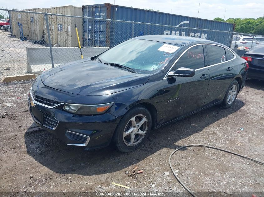 2017 Chevrolet Malibu 1Fl VIN: 1G1ZC5ST9HF262927 Lot: 39428203