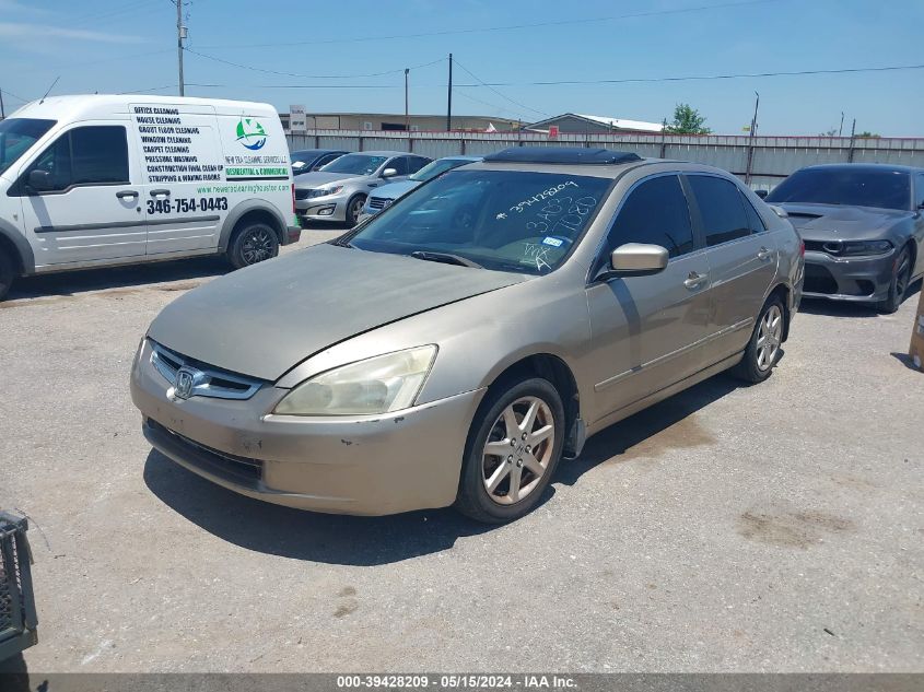 2003 Honda Accord 3.0 Ex VIN: 1HGCM665X3A037080 Lot: 39428209