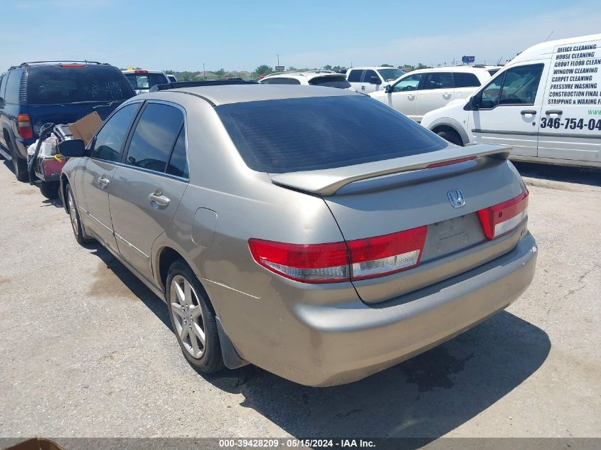 2003 Honda Accord 3.0 Ex VIN: 1HGCM665X3A037080 Lot: 39428209