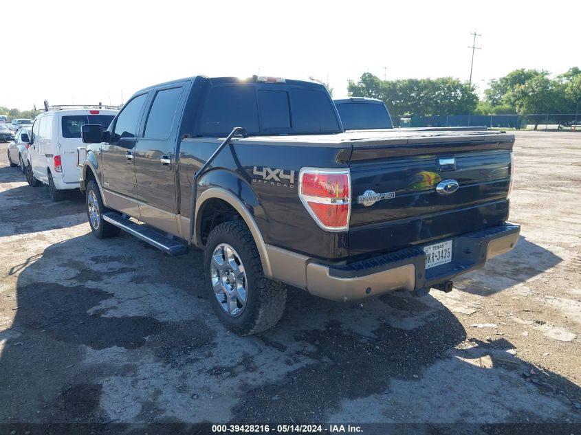 2013 FORD F-150 KING RANCH - 1FTFW1ET5DKD06137