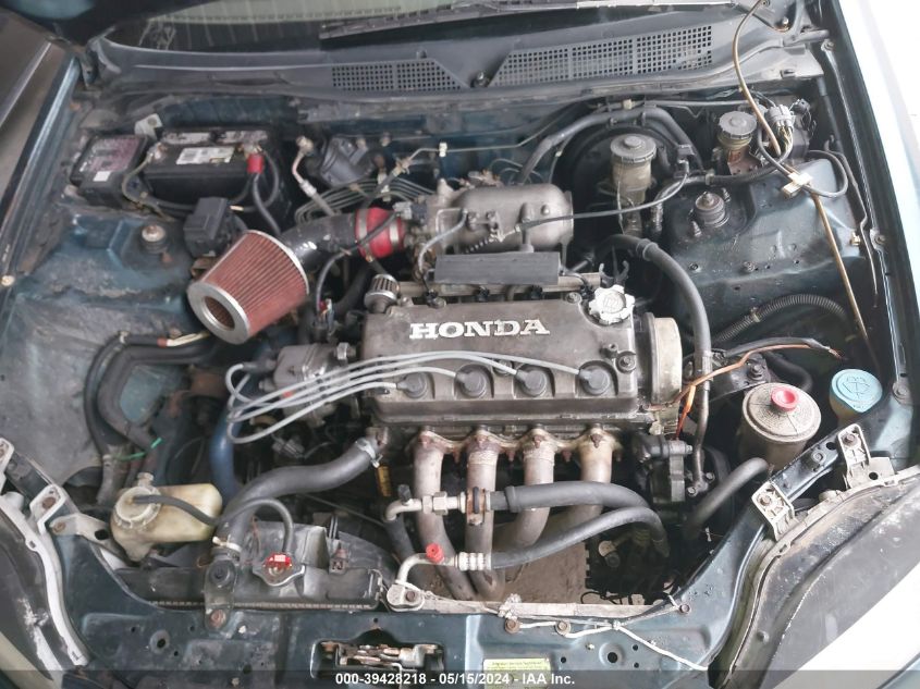 1998 Honda Civic Ex VIN: 1HGEJ8549WL049610 Lot: 39428218