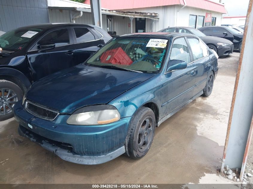 1998 Honda Civic Ex VIN: 1HGEJ8549WL049610 Lot: 39428218