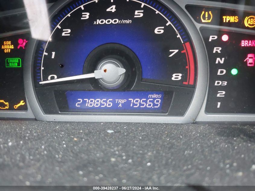 2009 Honda Civic Lx VIN: 2HGFG126X9H533402 Lot: 39428237