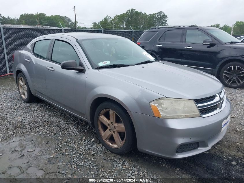 2013 Dodge Avenger Se VIN: 1C3CDZAB1DN636736 Lot: 39428238